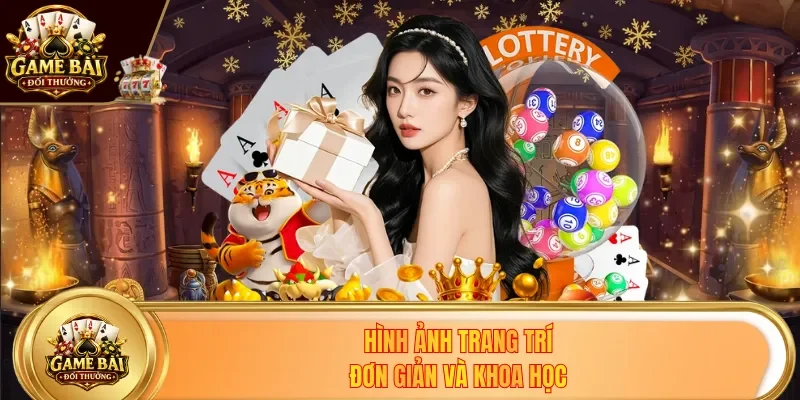 Hình ảnh trang trí đơn giản và khoa học